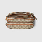 Gucci Gg Canvas Shoulder Bag Medium GG Emblem Crossbody Beige/Braun 821160‑FAED3‑9786
