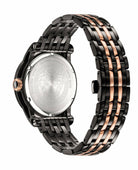 Versace Herren Armbanduhr PALAZZO EMPIRE schwarz, roségold 43 mm VERD01623