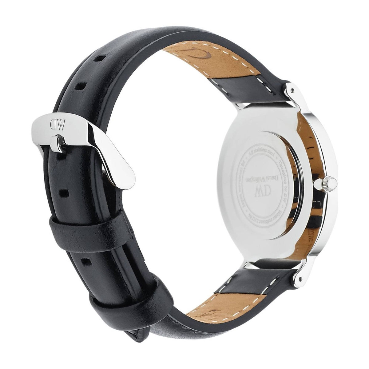 Daniel Wellington Analoguhr Damen Classic Sheffield Silberfarben Weiß DW00100053