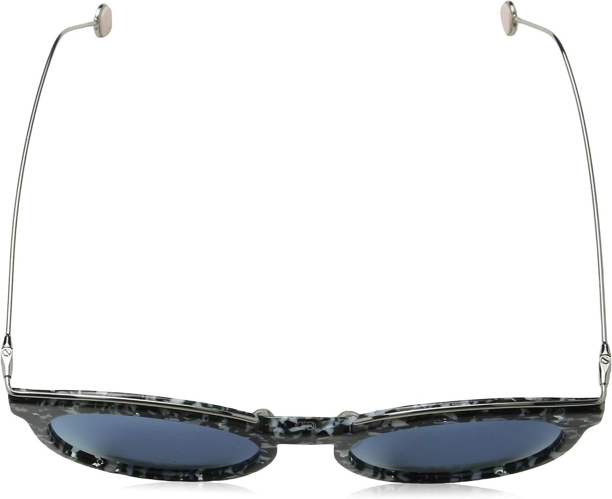 Dior Christian Damen Diorblossom 3J Ye6 52 Sonnenbrille, Grün (Pttrn/Azure)
