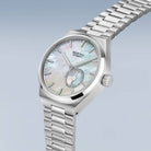 Bering Automatikuhr Unisex Silber gebürstet 19435-704