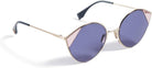 FENDI Damen FF 0341/S U1 Sonnenbrille, Gold Blau/Blau, One Size