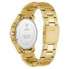 Guess Multi-Funktions-Analoguhr Herren Mens Gold Tone Analog Watch (Parker watch) GW1006G2