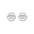 Philipp Plein Manschettenknöpfe Plein Icon Silberfarben PJ9AA10CU