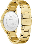 GUESS Analoguhr Damen Ladies Gold Tone Analog Watch Gold GW0987L2