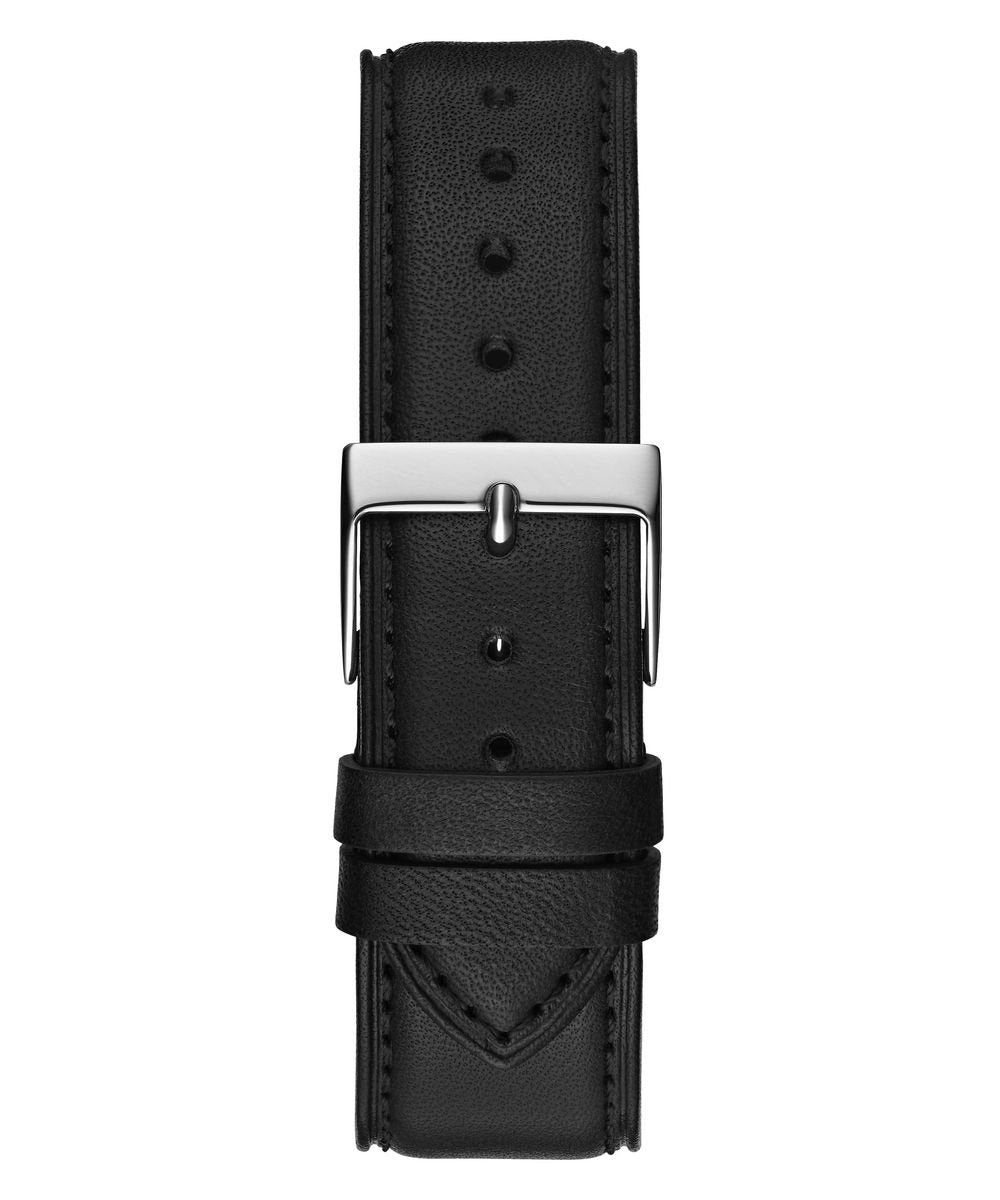 Guess Herren Armbanduhr Crescent schwarz, silber 44 mm GW0628G1