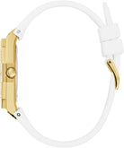 Guess Damen Quarzuhr Desire Gold Weiß Grün GW0872L1