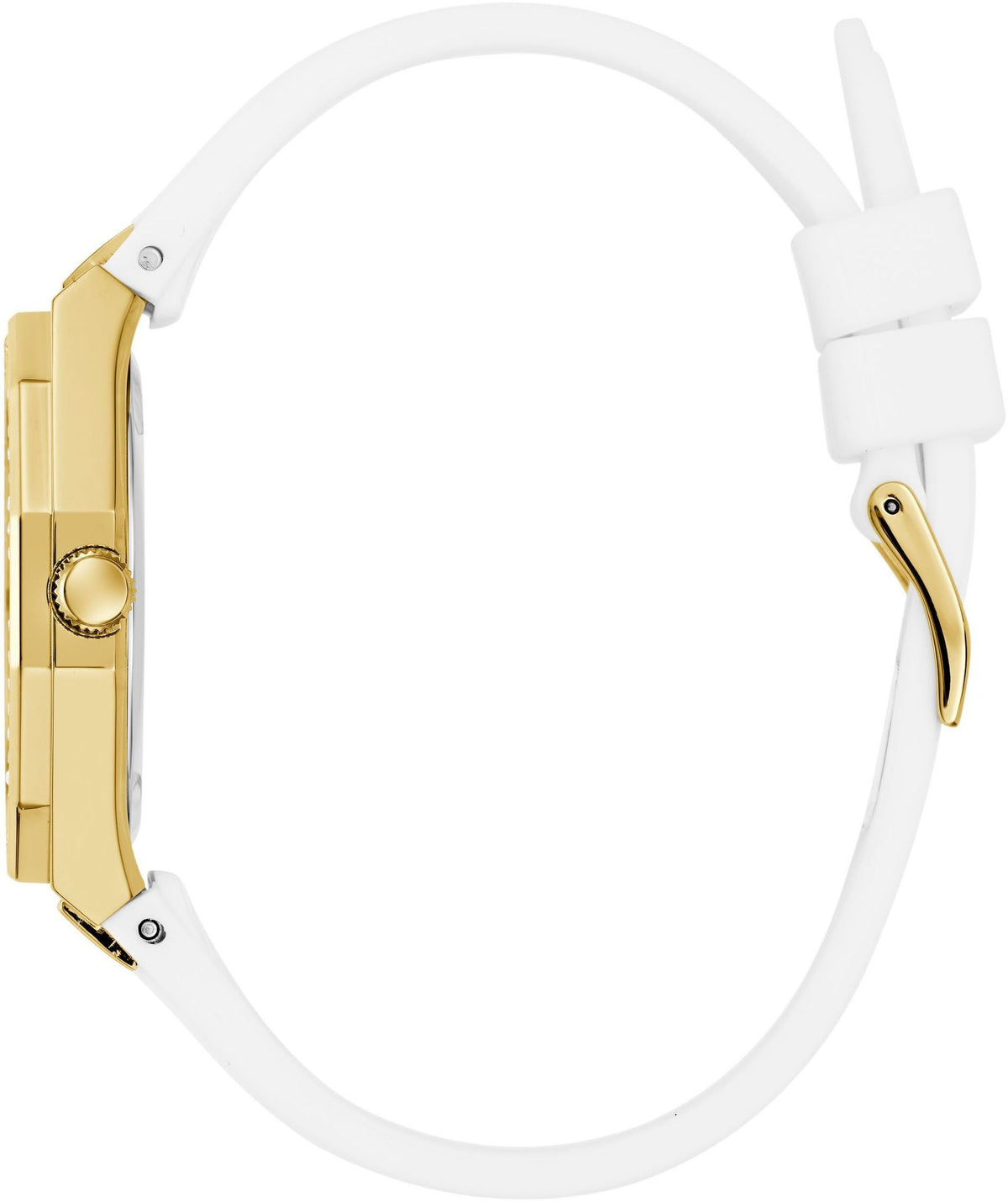 Guess Damen Quarzuhr Desire Gold Weiß Grün GW0872L1