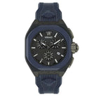 Versace V‑Legend Chronograph Ökokeramik Blau/Schwarz VE9L00224
