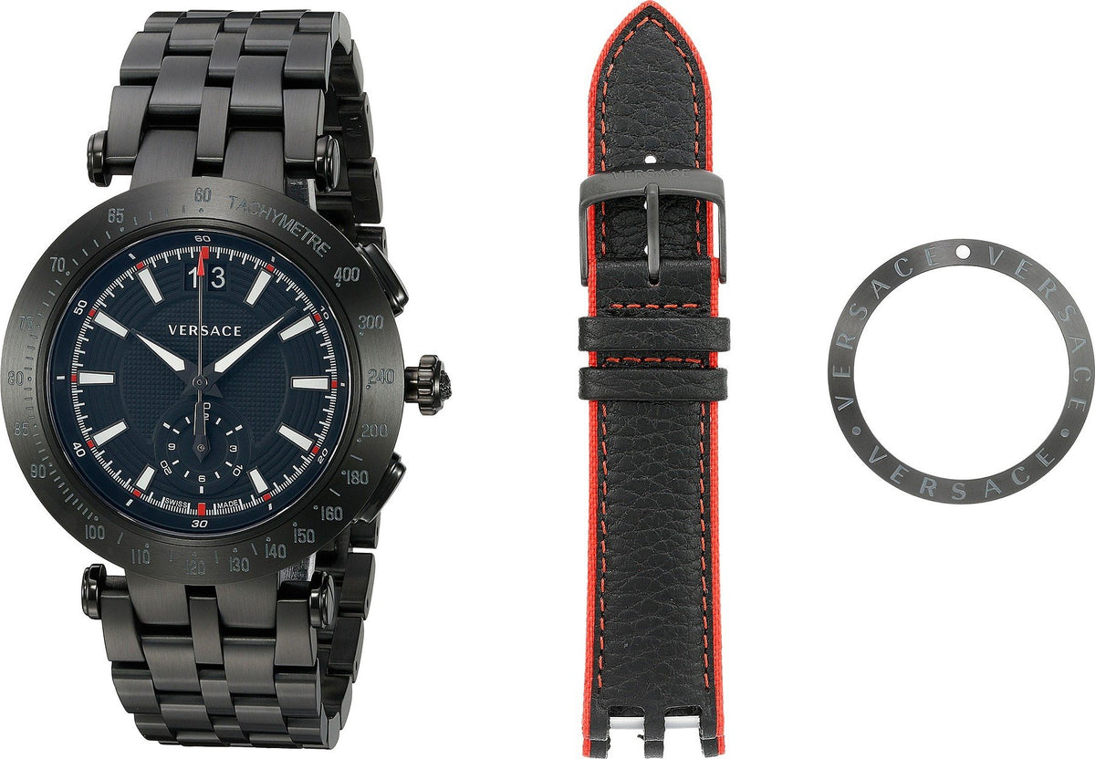 Versace Herren Armbanduhr Schweizer Uhr V-Race