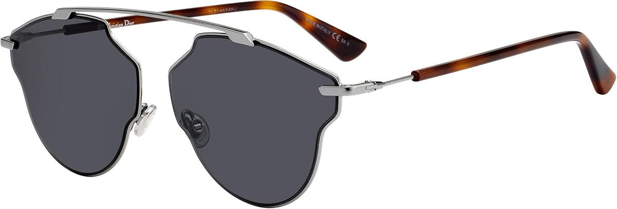 Christian Dior Sonnenbrillen (DiorSoRealPop KJ1IR) ruthenium dunkel - havana dunkel - grau