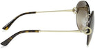 Bulgari Damen 0BV6091B 278/13 61 Sonnenbrille, Gold (Pale Gold/Browngradient)