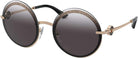 Bvlgari 0BV6149B 56 20148G Sonnenbrille, Unisex, Erwachsene, mehrfarbig (mehrfarbig), Einheitsgröße