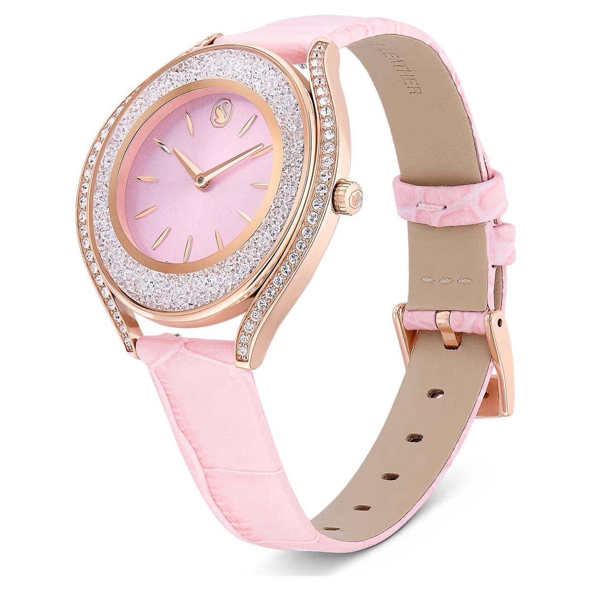 Swarovski Damenuhr Crystalline Aura Rosa Roségoldfarben 5730150