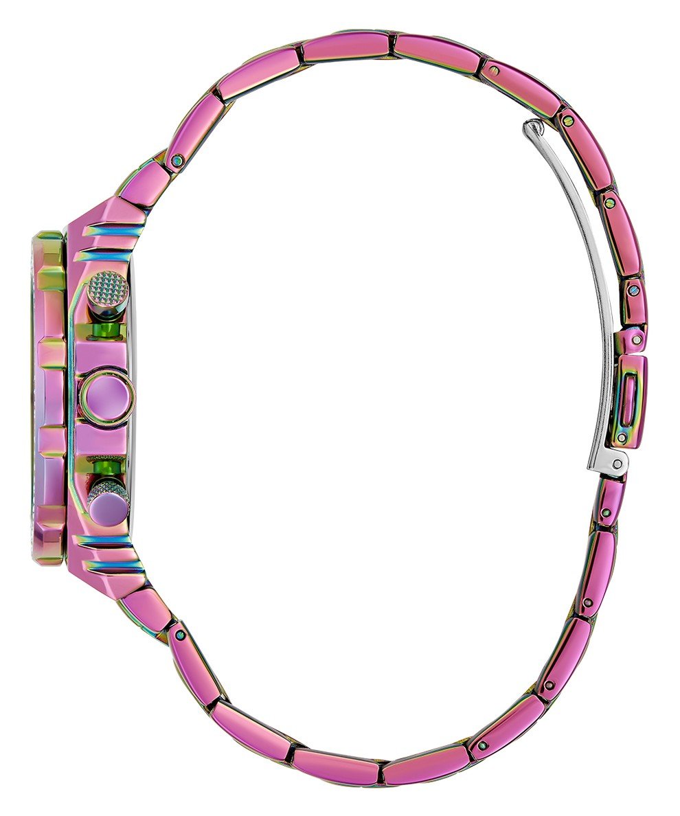Guess Damen Multifunktion Armbanduhr Iridescent Edelstahl 36 mm GW0552L4