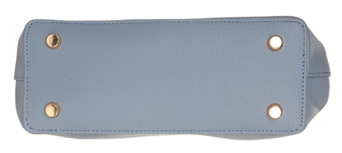 House of Louisa Damen Umhängetasche blau/braun LOU1001-BL