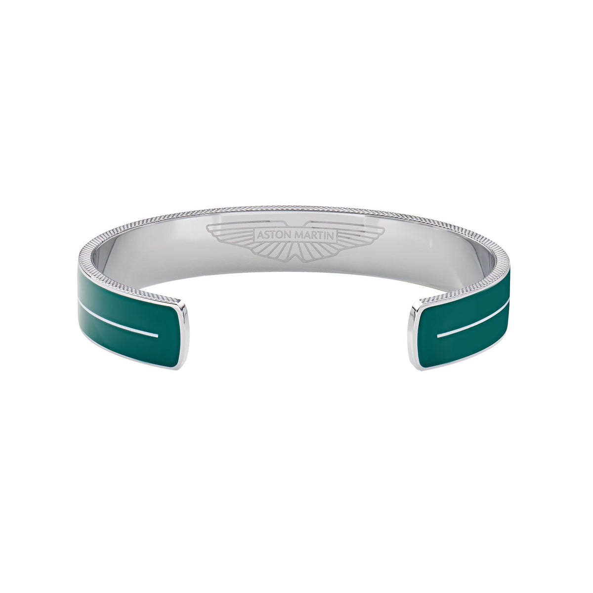 Aston Martin Armband Herren AML ICON Edelstahl Emaille Grün MJITF5BM1 n Armband AML ICONMJITF5BM1