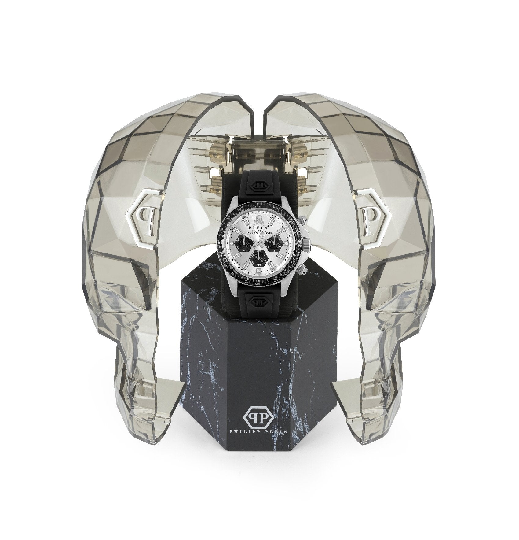 Philipp Plein Herrenuhr Nobile Racing Carbon Fiber