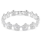 Swarovski Armband Damen Ariana Grande x Swarovski Rundschliff Blume Weiß Rhodiniert 5749182