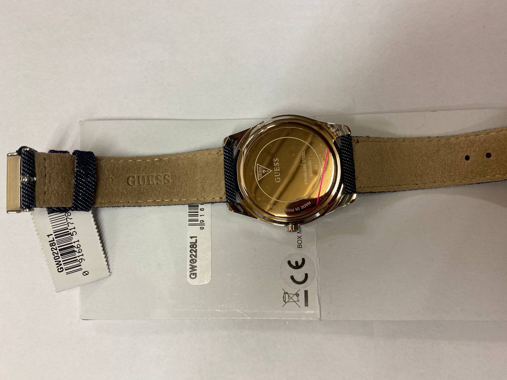 Guess Damen Armbanduhr PEONY G blau GW0228L1