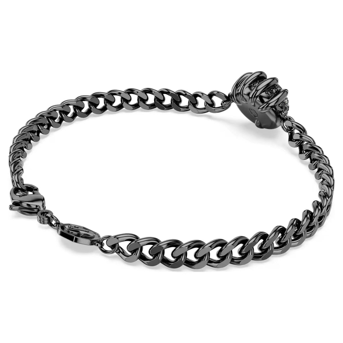 SWAROVSKI Armband Unisex Dragon & Phoenix „Dragon’s Claw“ Ruthenium‑Plated Schwarz 5675844