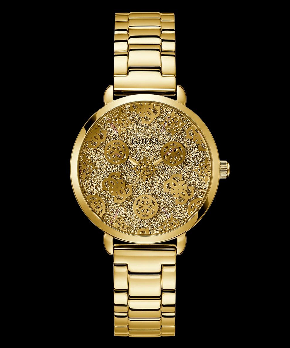 Guess Damen Armbanduhr Gold Sugarplum GW0670L2