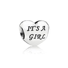 PANDORA Silber Charm Baby Mädchen Girl 791280PCZ