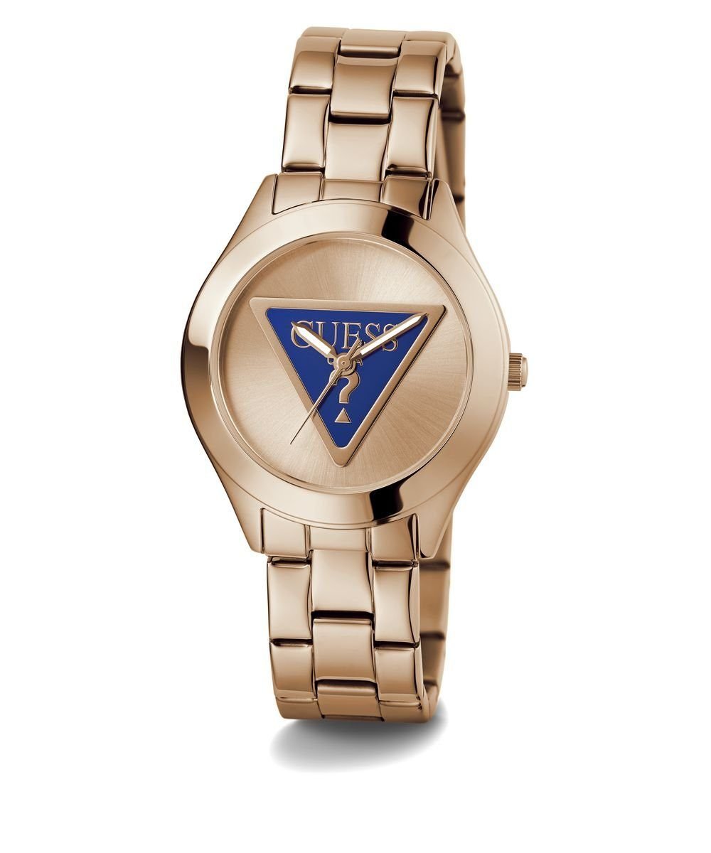Guess Damen  Armbanduhr  TRI PLAQUE roségold 34 mm GW0675L3