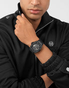 Philipp Plein Automatikuhr Herren The $keleton Frosted PWJFA1125 Schwarz
