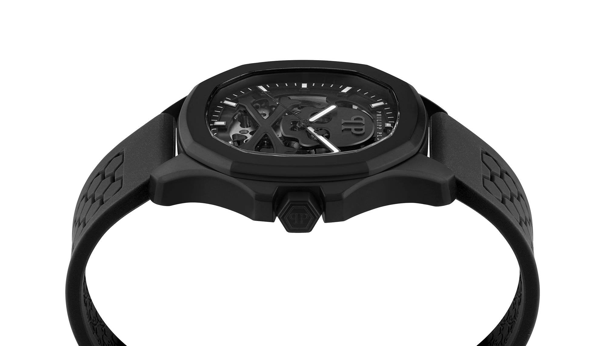 Philipp Plein Automatik Herrenuhr $keleton $pectre