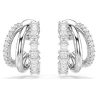 Swarovski Ohrringe Damen Hyperbola Weiß 5737110