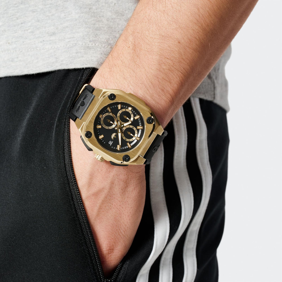 Adidas Unisexuhr City Tech Three Chrono