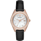 Emporio Armani Damen Armbanduhr Schwarz/Weiß AR11505
