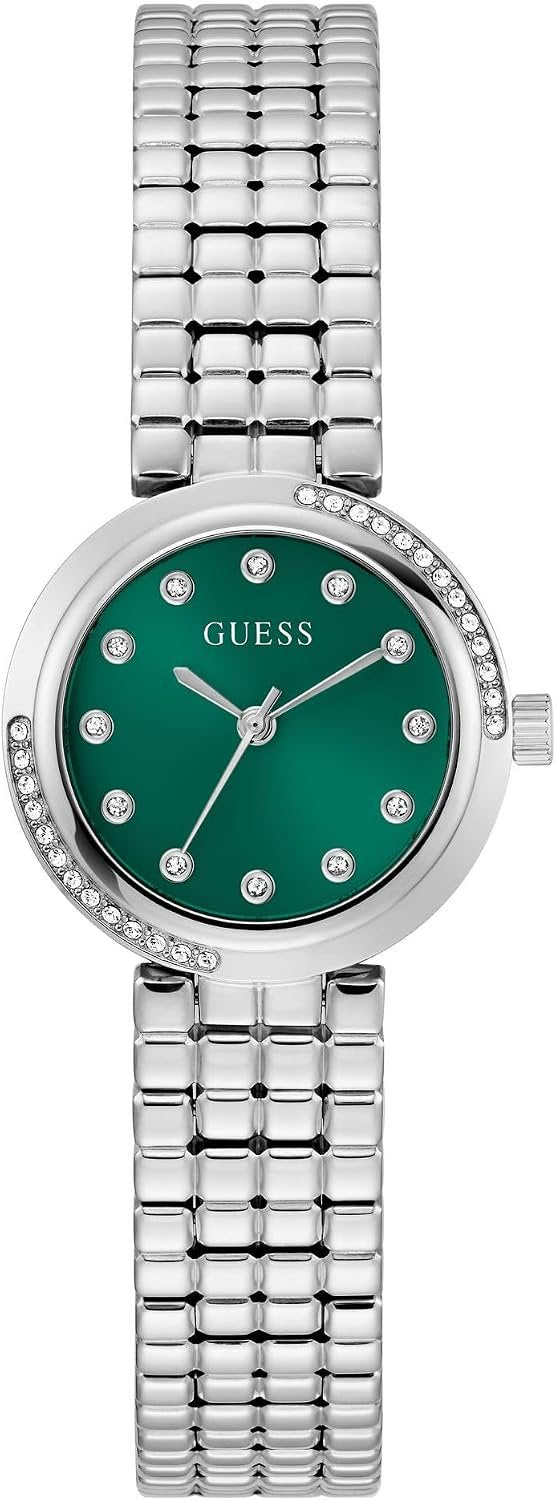 Guess Analoguhr Damen Clara Silber GW0930L1