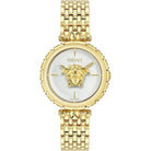 Versace Armbanduhr Damen Weiß Gold VE9D00524