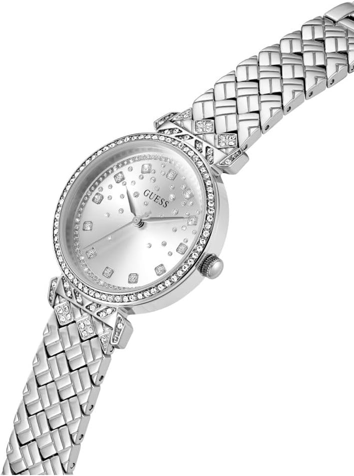 Guess Armbanduhr Damen Enchantment Silber GW0763L1