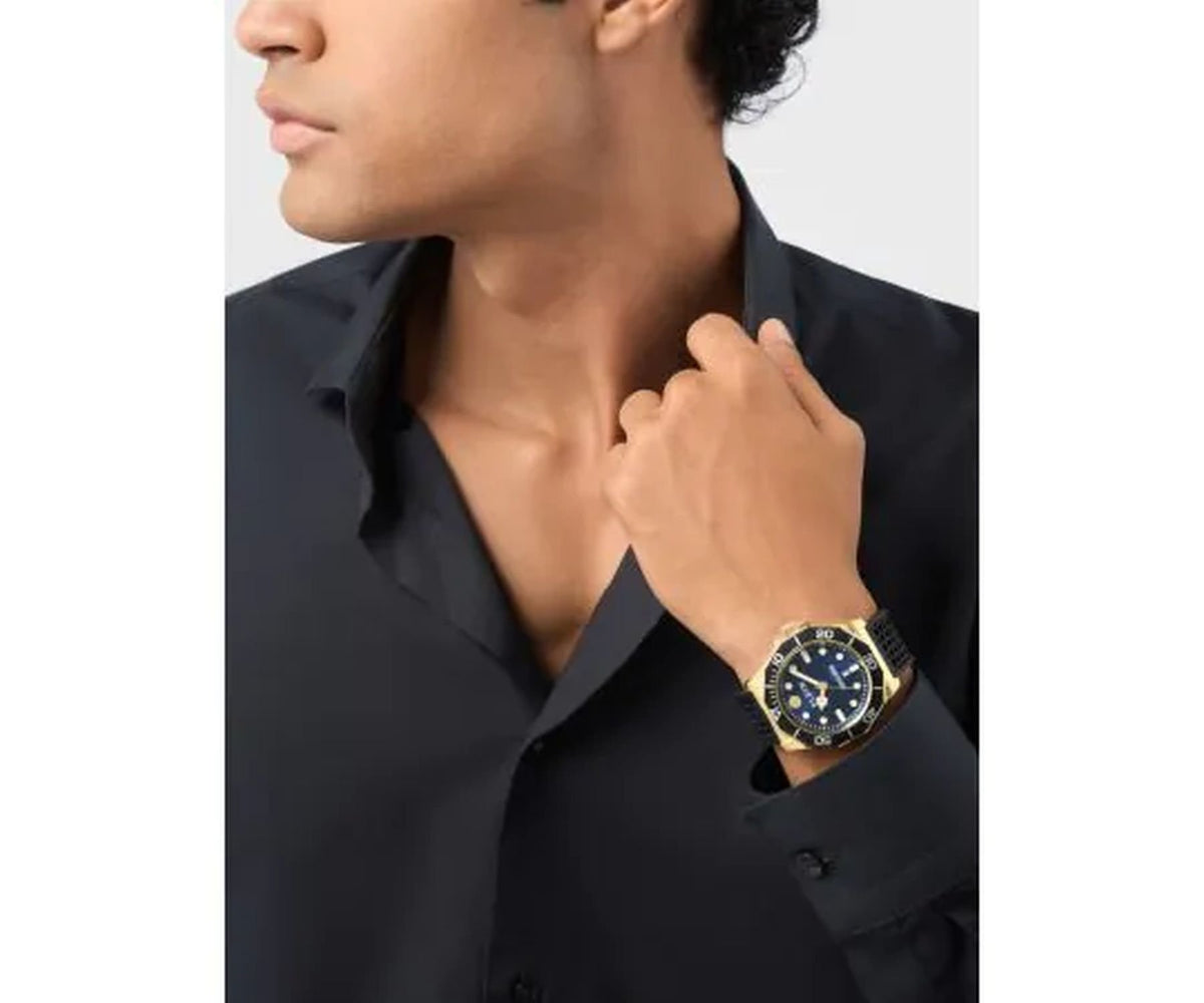 Philipp Plein Armbanduhr Unisex Aquastorm Gold Schwarz PW2GA0226