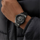 Guess Analoguhr Herren Monarch Schwarz GW0958G3