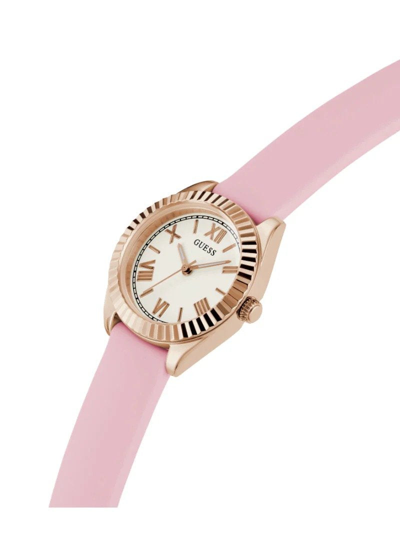Guess Damen Armbanduhr Mini Luna rosa, rosegold GW0724L3