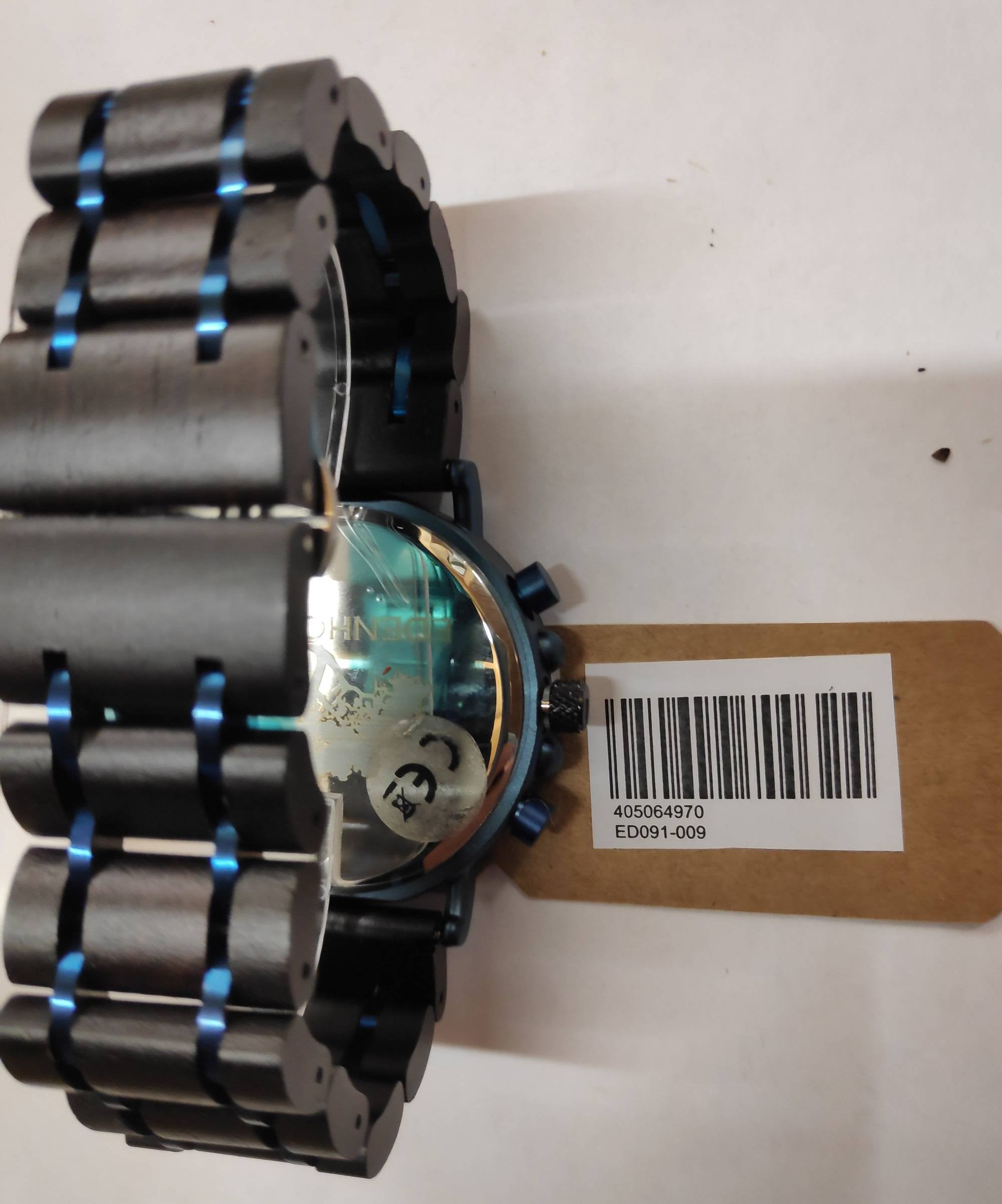 Edenhölzer Holzuhr Herren Armbanduhr Boracay Holzarmband ED091-009