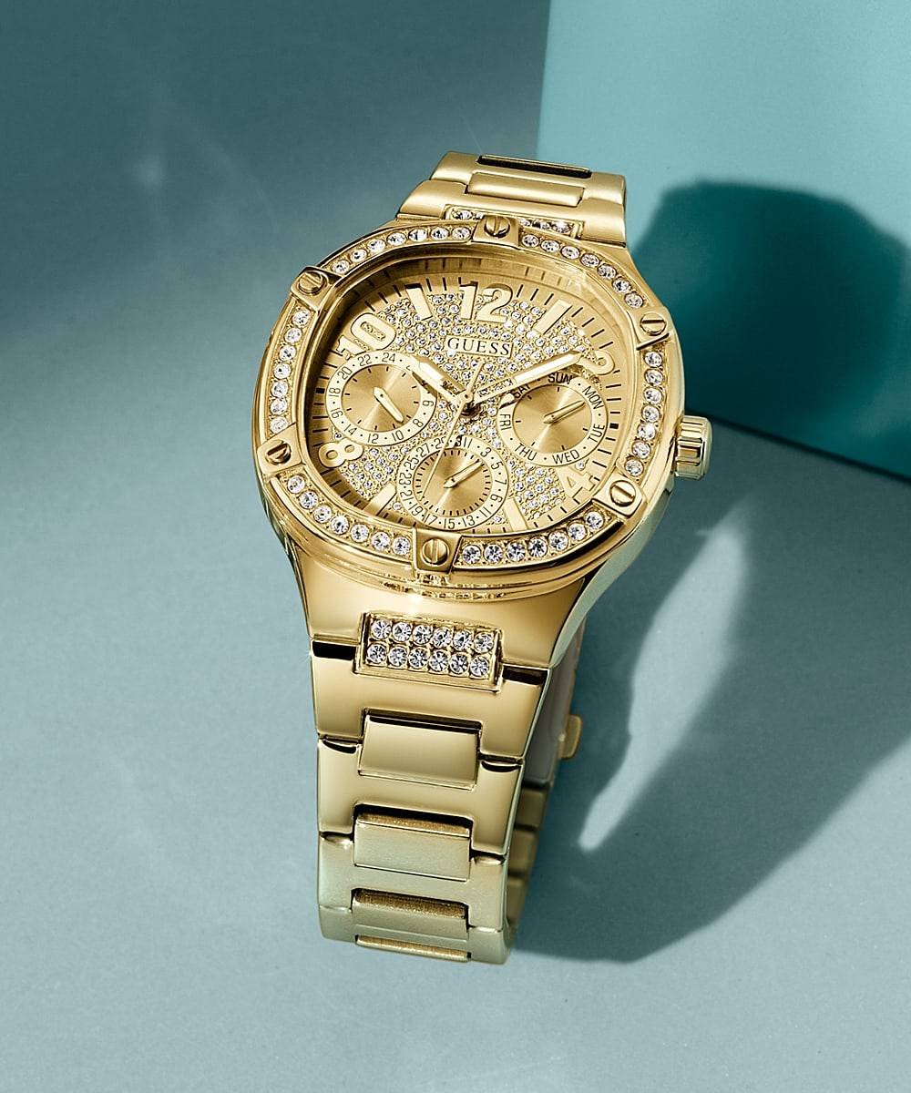 Guess Damen Armbanduhr  40 mm Armband Edelstahl GW0558L2