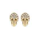 Philipp Plein Unisex Ohrringe Ohrstecker ENIGMA Edelstahl Gold PJOEA17EU