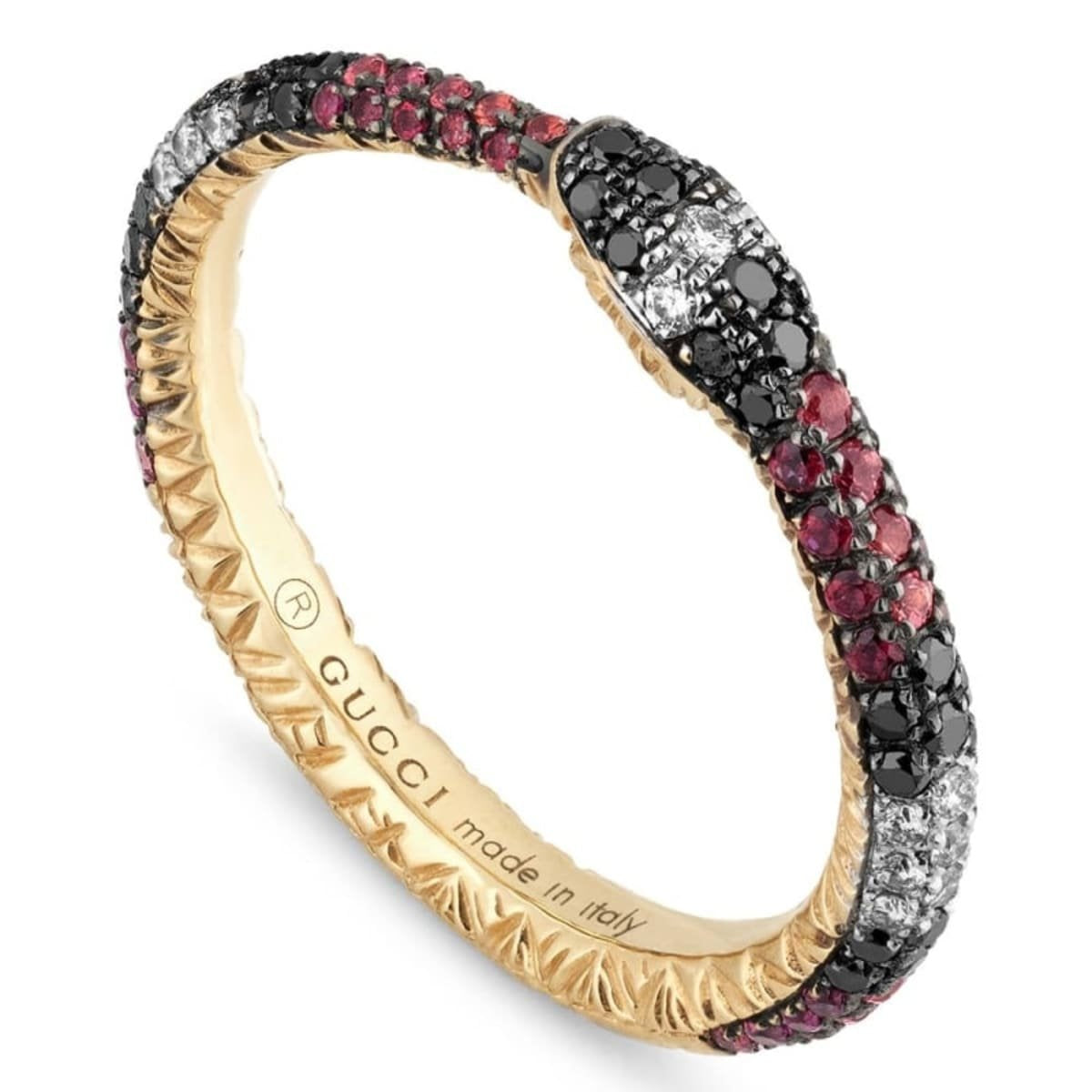 Gucci Ouroboros Schlangenring Damen Gelbgold YBC527034001