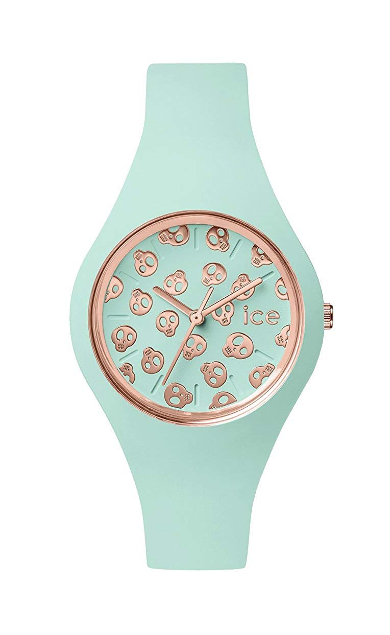 Ice‑Watch Damen Armbanduhr ICE Skull Luminous Mint Grün 001267