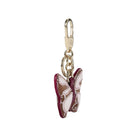 Gucci Schlüsselanhänger Damen Butterfly Shaped Keychain Rosa Multicolor 837346JAAJZ8159