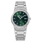 Salvatore Ferragamo Herrenuhr F 80 Classic Quarz Grün 41 mm SFDT02123