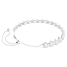 Swarovski Halsband Unisex Ariana Grande x Swarovski Kristallperle Rundschliff Weiß Rhodiniert 5751250