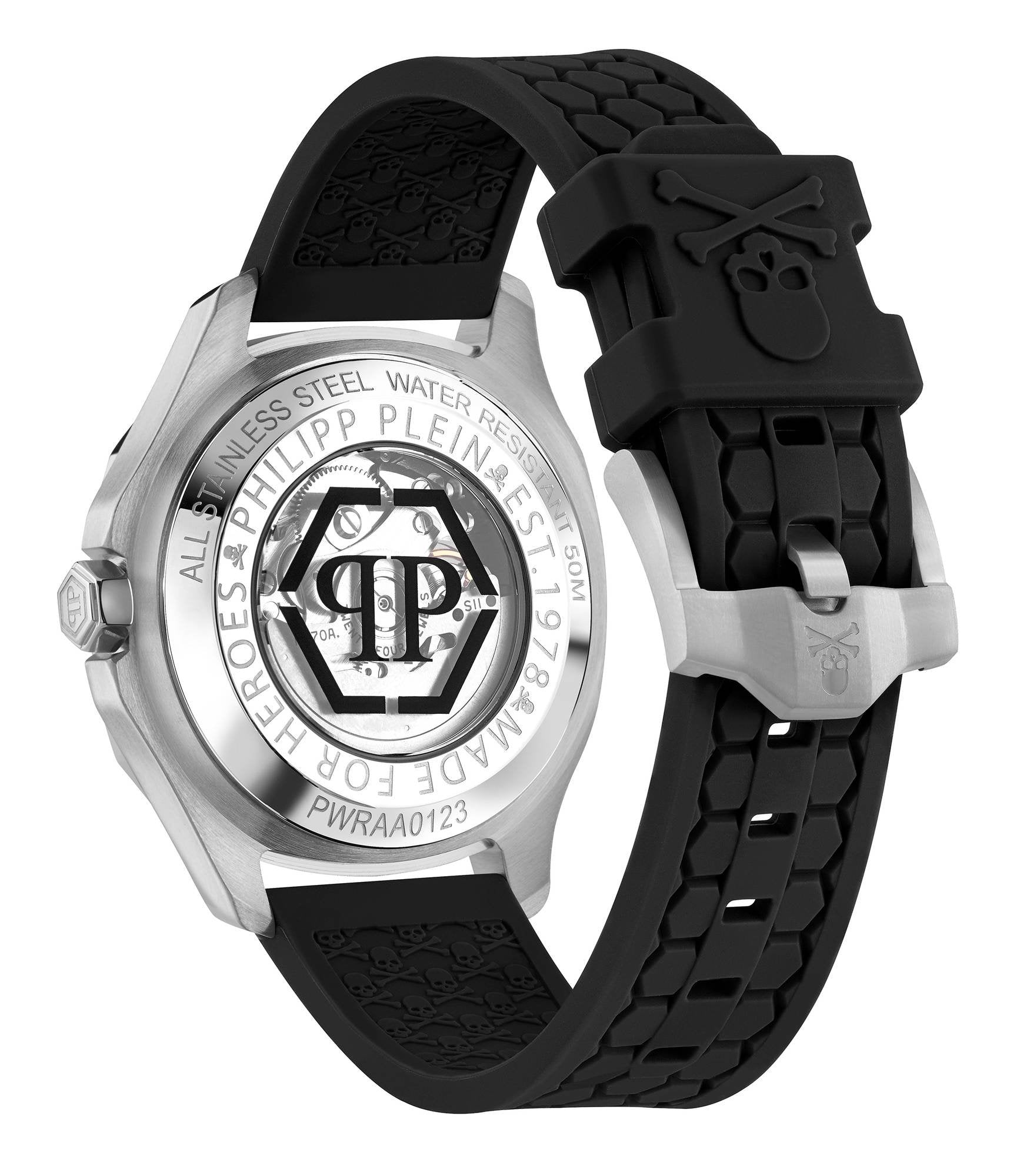 Philipp Plein Automatik Herrenuhr $keleton $pectre