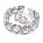 Swarovski Damen Millenia Armband Übergroße Kristalle, Trilliant-Schliff, Weiß, Rhodiniert 5599194