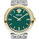 Versace Damen Uhr MYTHOS VETCA Silber Grün VETCA0524